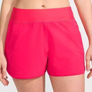 Lands End Women's SunShade UPF 50 3" Board Shorts with Panty size 18